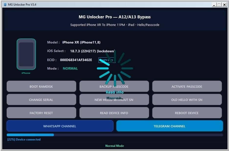 MG Bypass - A12-A13 Hello Bypass XR TO 11Pm supported ✅️