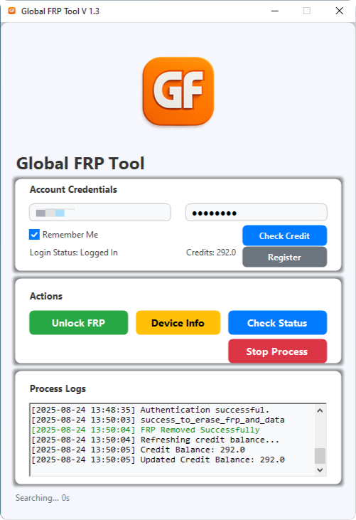 ( GFT ) Global Frp Tool Xiaomi Credit